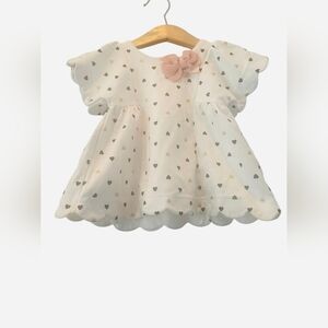 Isaac Mizrahi Baby Dress with Pink Accents